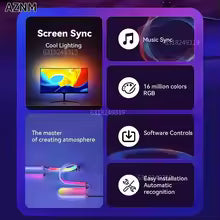 LED USB RGBIC para PC con Sincronización de Pantalla